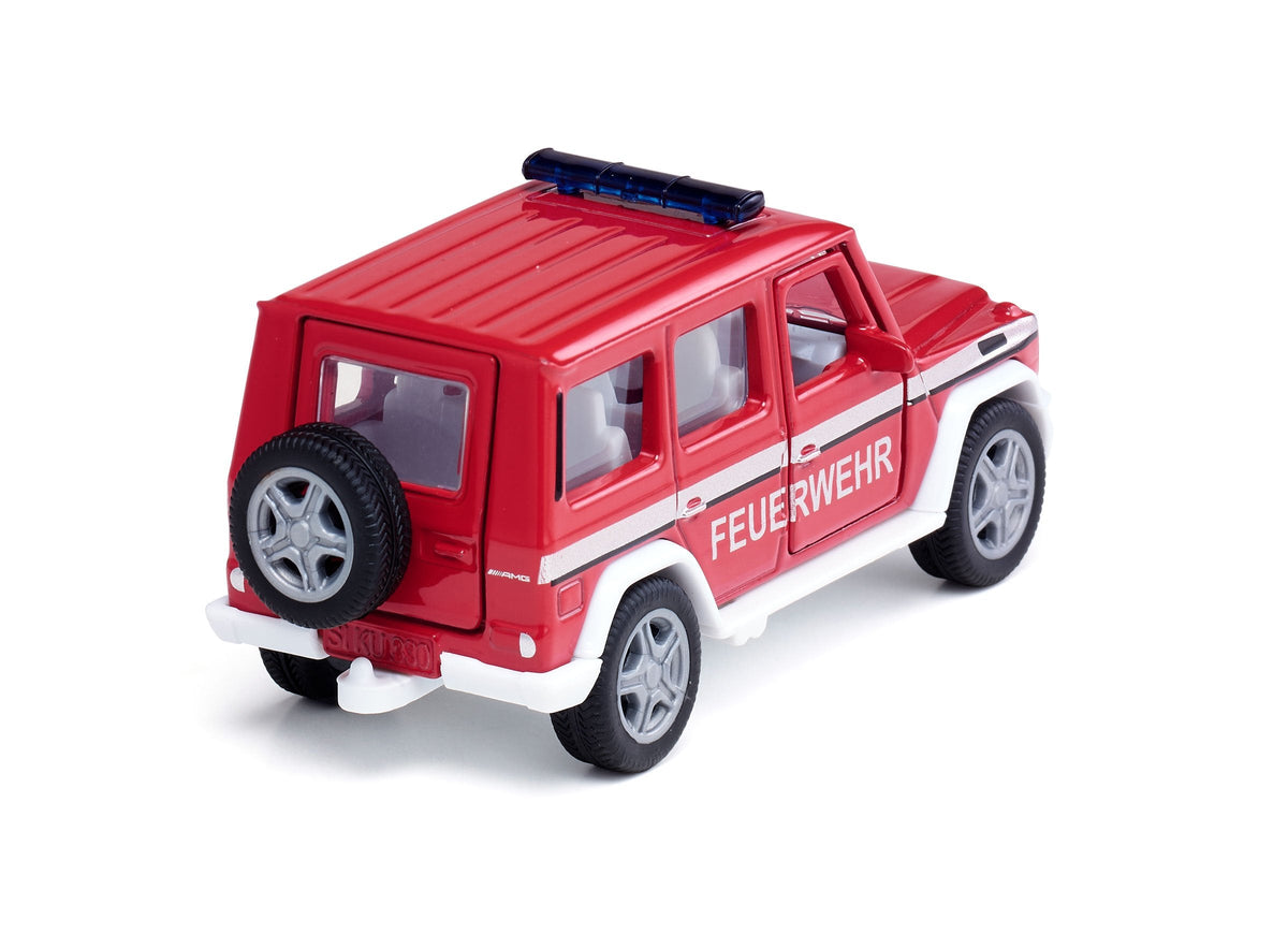 Siku 1:50 Mercedes G65 AMG - 'Feuerwehr'-SKU2306-Animal Kingdoms Toy Store