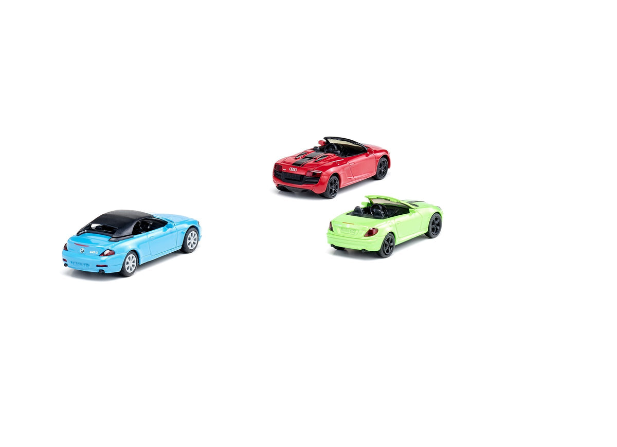 Siku 3pc Convertible Car Set-SKU6314-Animal Kingdoms Toy Store
