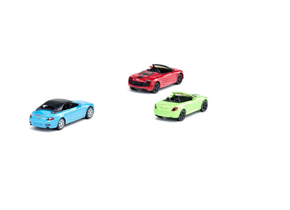 Siku 3pc Convertible Car Set-SKU6314-Animal Kingdoms Toy Store