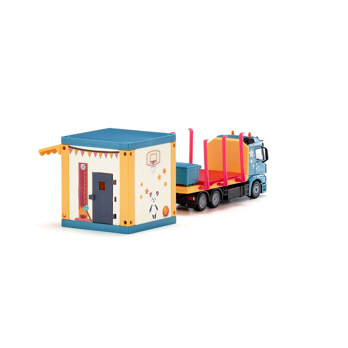Siku 1:50 Mercedes Actros Prefab House Transporter-SKU3562-Animal Kingdoms Toy Store