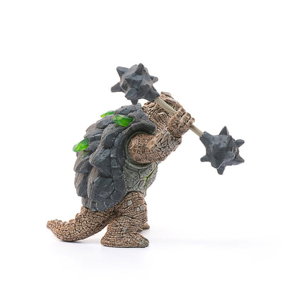 Schleich Armoured Turtle with Weapon-42496-Animal Kingdoms Toy Store