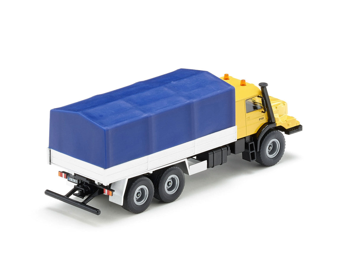 Siku 1:50 Mercedes Zetros with Covered Tray-SKU3547-Animal Kingdoms Toy Store