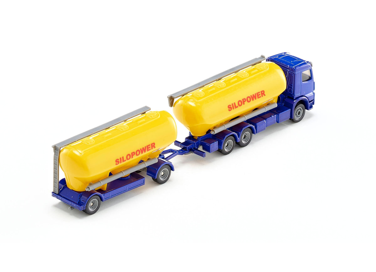 Siku 1:87 Mercedes Actros Silo Truck-SKU1809-Animal Kingdoms Toy Store