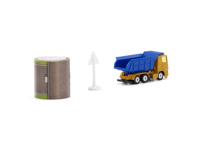 Siku Dump Truck With 5m Road Tape-SKU1600-Animal Kingdoms Toy Store