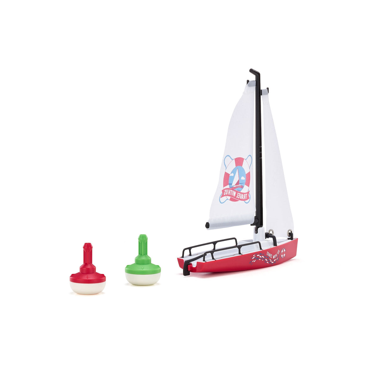 Siku Sailboat With Two Bouys-SKU1752-Animal Kingdoms Toy Store