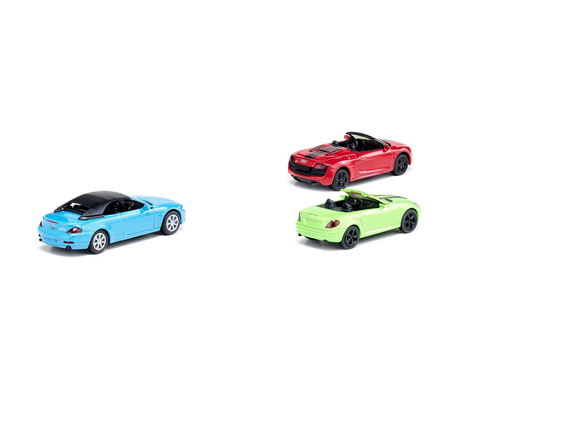 Siku 3pc Convertible Car Set-SKU6314-Animal Kingdoms Toy Store
