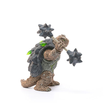 Schleich Armoured Turtle with Weapon-42496-Animal Kingdoms Toy Store