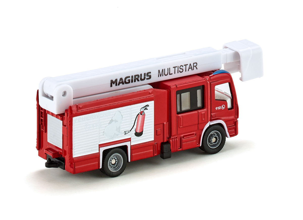 Siku 1:87 Magrius Multistar Fire Truck-SKU1749-Animal Kingdoms Toy Store