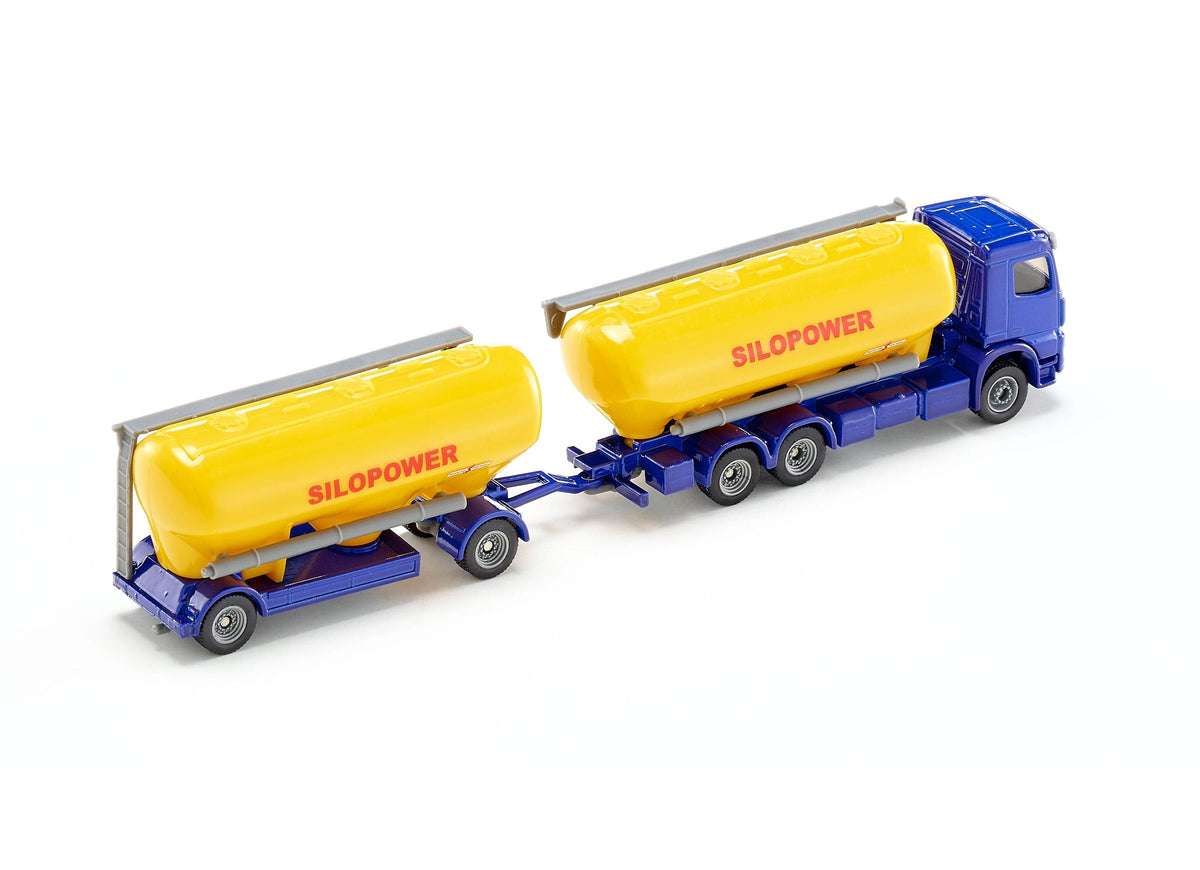 Siku 1:87 Mercedes Actros Silo Truck-SKU1809-Animal Kingdoms Toy Store