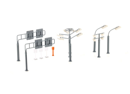 Siku World City Road Signs & Street Lamps-SKU5594-Animal Kingdoms Toy Store