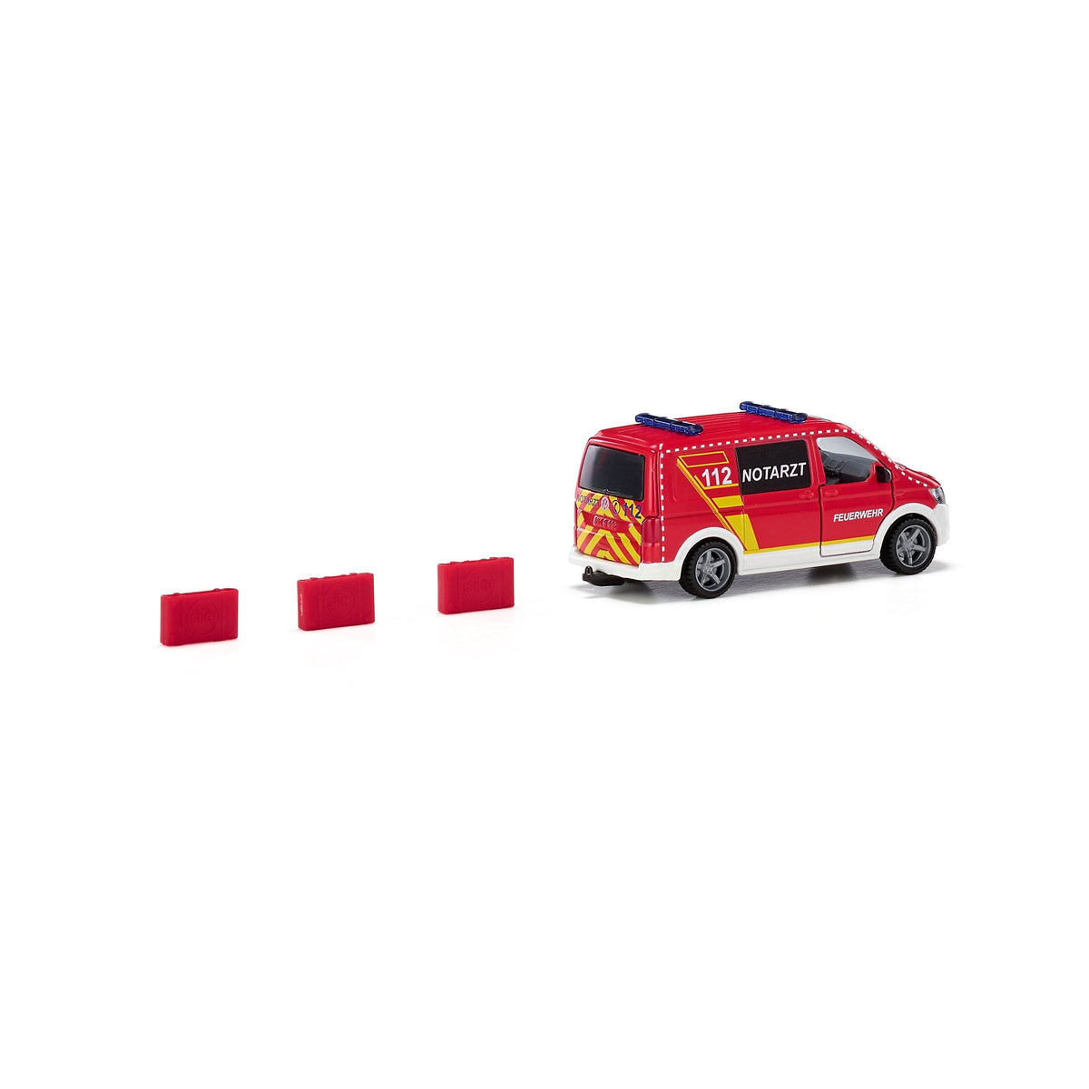 Siku VW T6 Fire Department Emergency Van-2116-Animal Kingdoms Toy Store