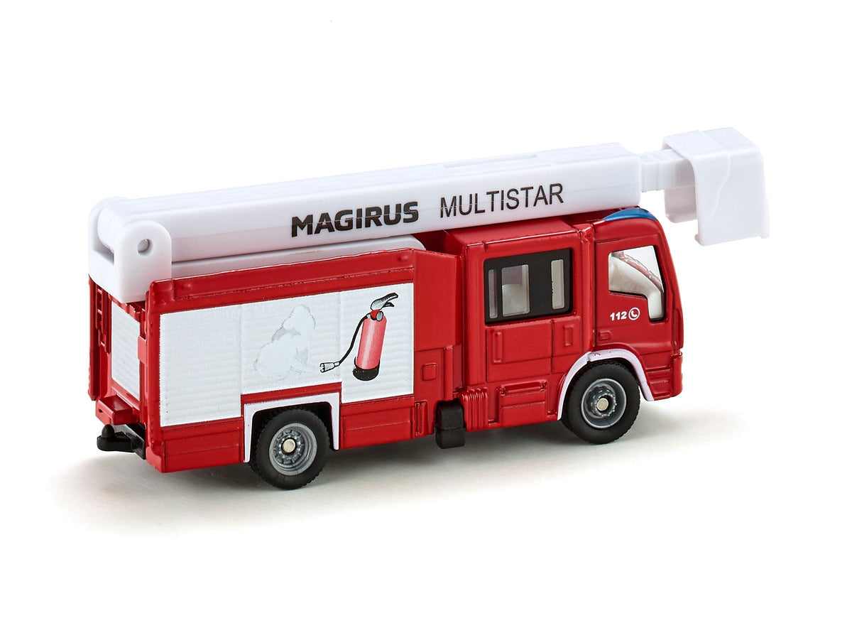 Siku 1:87 Magrius Multistar Fire Truck-SKU1749-Animal Kingdoms Toy Store