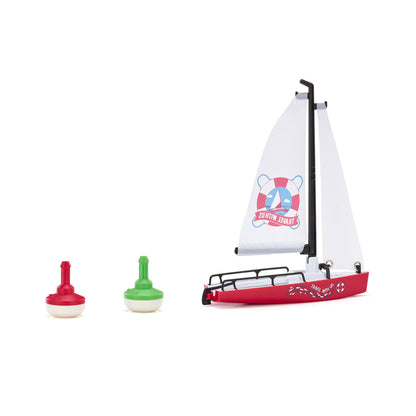 Siku Sailboat With Two Bouys-SKU1752-Animal Kingdoms Toy Store