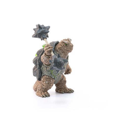 Schleich Armoured Turtle with Weapon-42496-Animal Kingdoms Toy Store