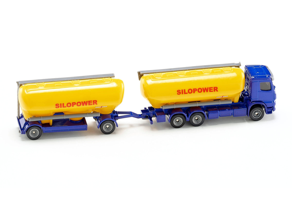 Siku 1:87 Mercedes Actros Silo Truck-SKU1809-Animal Kingdoms Toy Store
