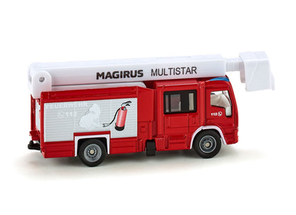 Siku 1:87 Magrius Multistar Fire Truck-SKU1749-Animal Kingdoms Toy Store