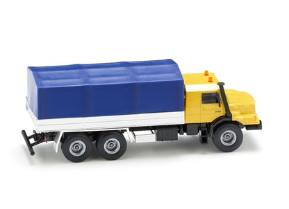 Siku 1:50 Mercedes Zetros with Covered Tray-SKU3547-Animal Kingdoms Toy Store