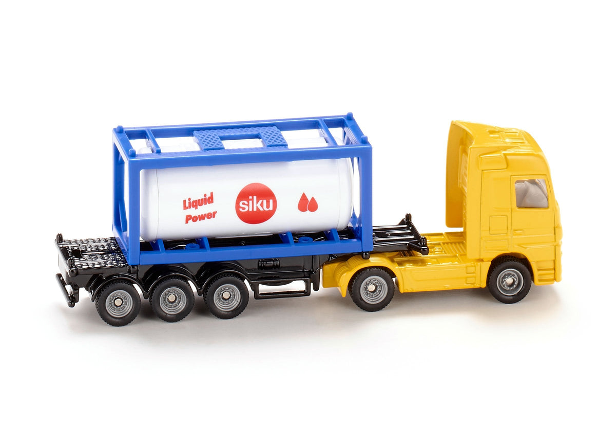 Siku 1:87 Mercedes Actros Tanker Truck-SKU1795-Animal Kingdoms Toy Store