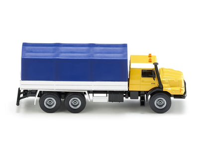 Siku 1:50 Mercedes Zetros with Covered Tray-SKU3547-Animal Kingdoms Toy Store