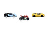 Siku 3pc Sports Car & Motorbike Set-SKU6313-Animal Kingdoms Toy Store