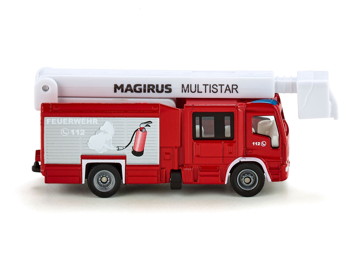 Siku 1:87 Magrius Multistar Fire Truck-SKU1749-Animal Kingdoms Toy Store