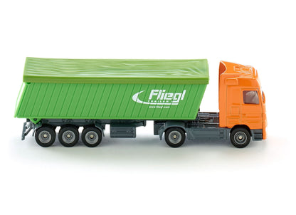 Siku 1:87 Mercedes Actros with Roof Trailer-SKU1796-Animal Kingdoms Toy Store