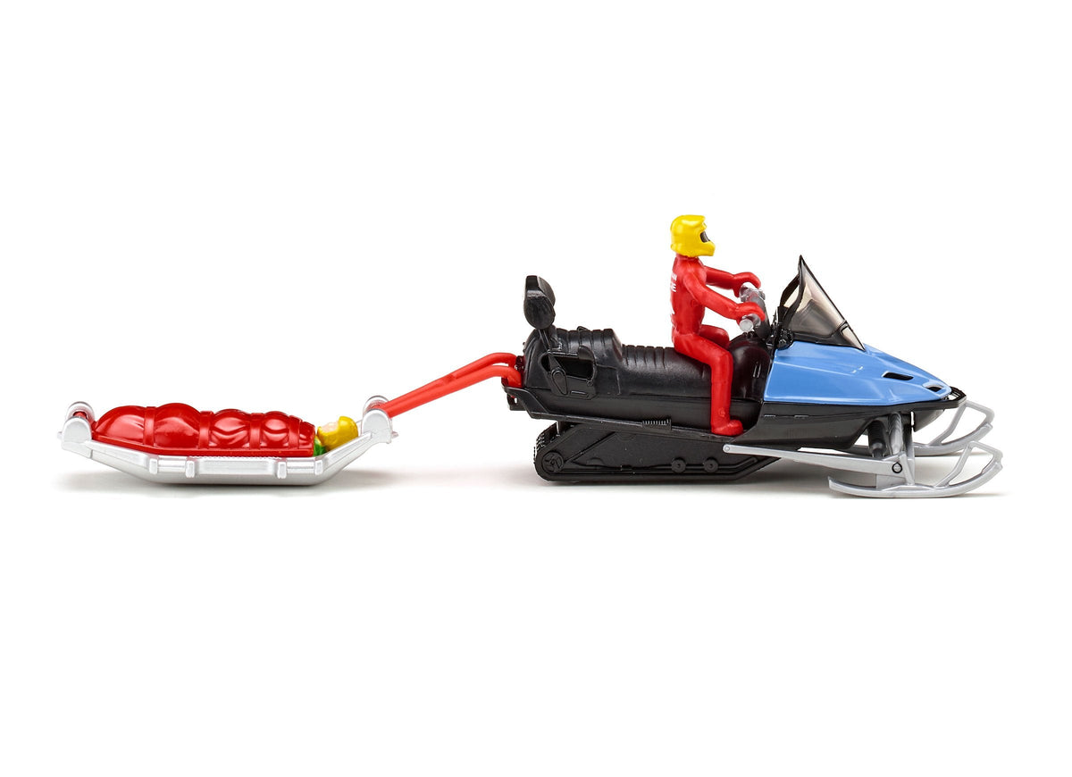 Siku Snow Mobile with Rescue Sledge-SKU1684-Animal Kingdoms Toy Store