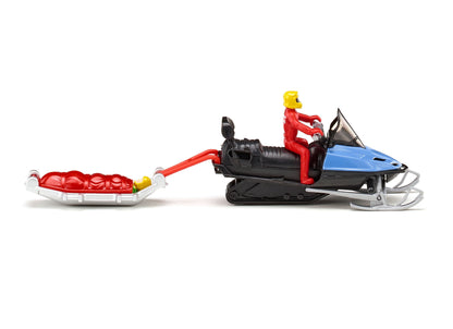 Siku Snow Mobile with Rescue Sledge-SKU1684-Animal Kingdoms Toy Store