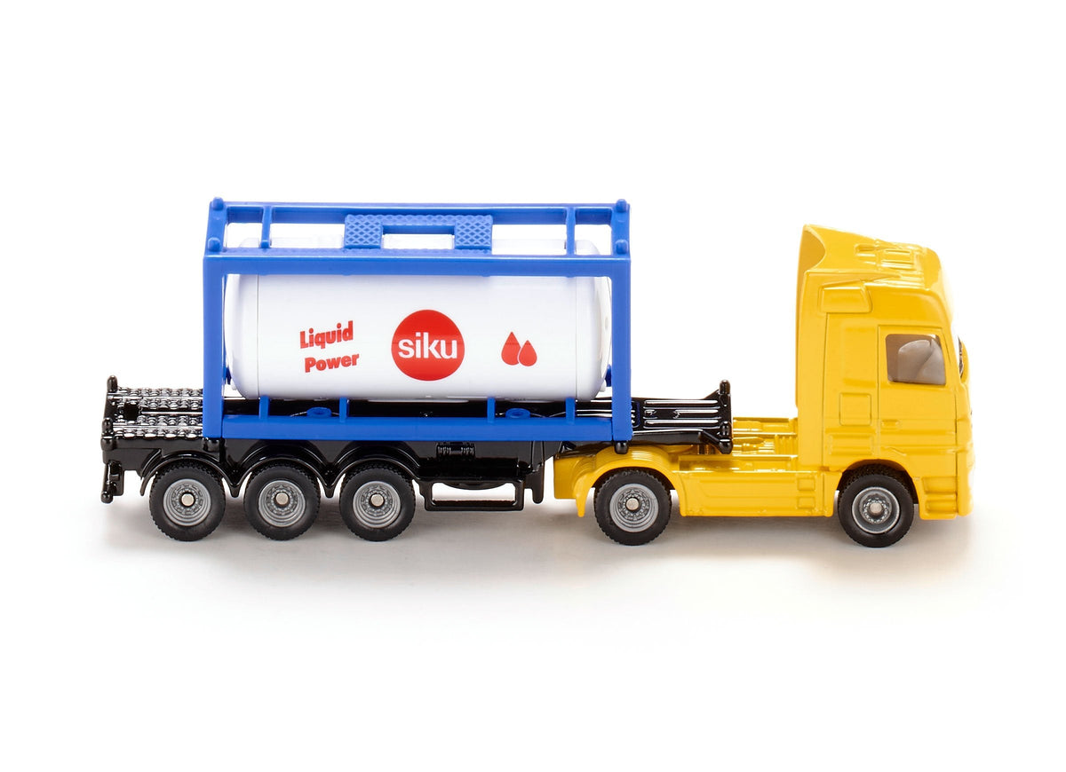 Siku 1:87 Mercedes Actros Tanker Truck-SKU1795-Animal Kingdoms Toy Store
