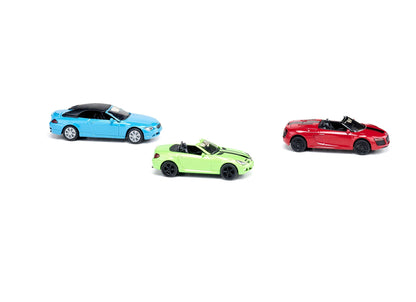 Siku 3pc Convertible Car Set-SKU6314-Animal Kingdoms Toy Store