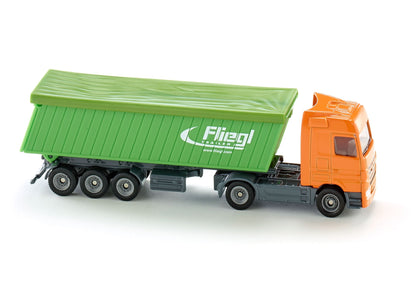 Siku 1:87 Mercedes Actros with Roof Trailer-SKU1796-Animal Kingdoms Toy Store