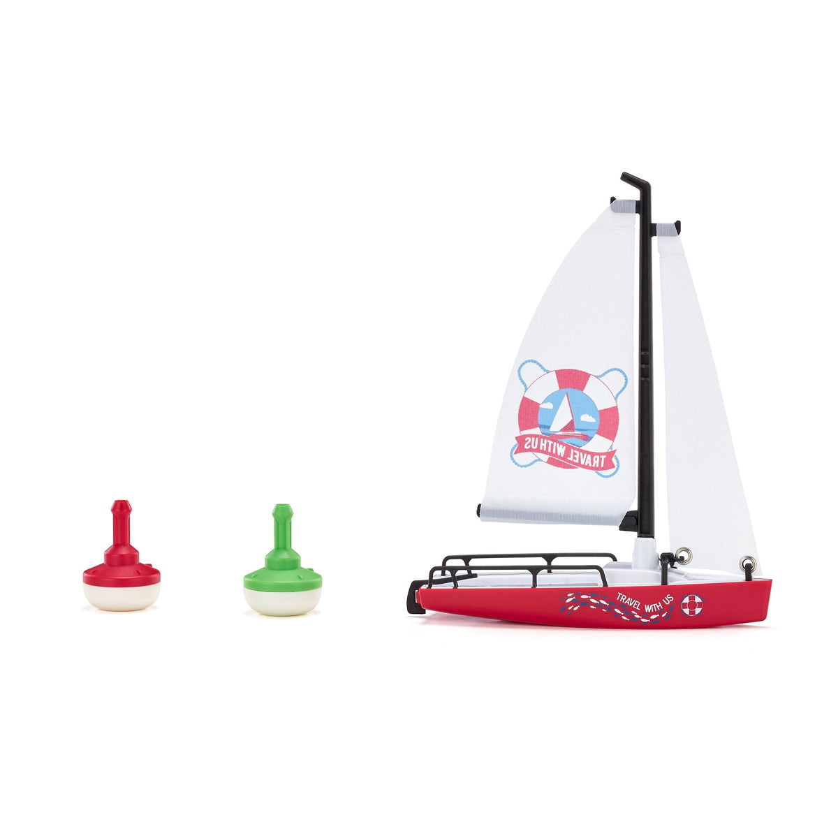 Siku Sailboat With Two Bouys-SKU1752-Animal Kingdoms Toy Store