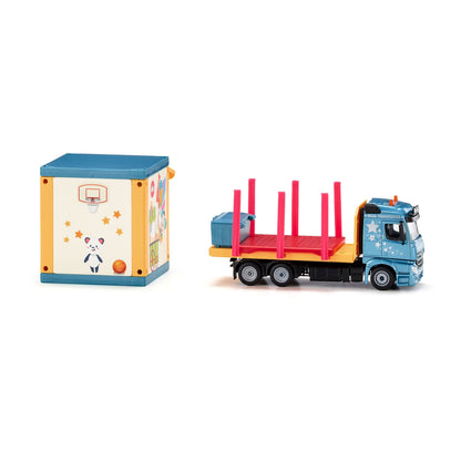 Siku 1:50 Mercedes Actros Prefab House Transporter-SKU3562-Animal Kingdoms Toy Store