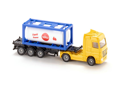 Siku 1:87 Mercedes Actros Tanker Truck-SKU1795-Animal Kingdoms Toy Store