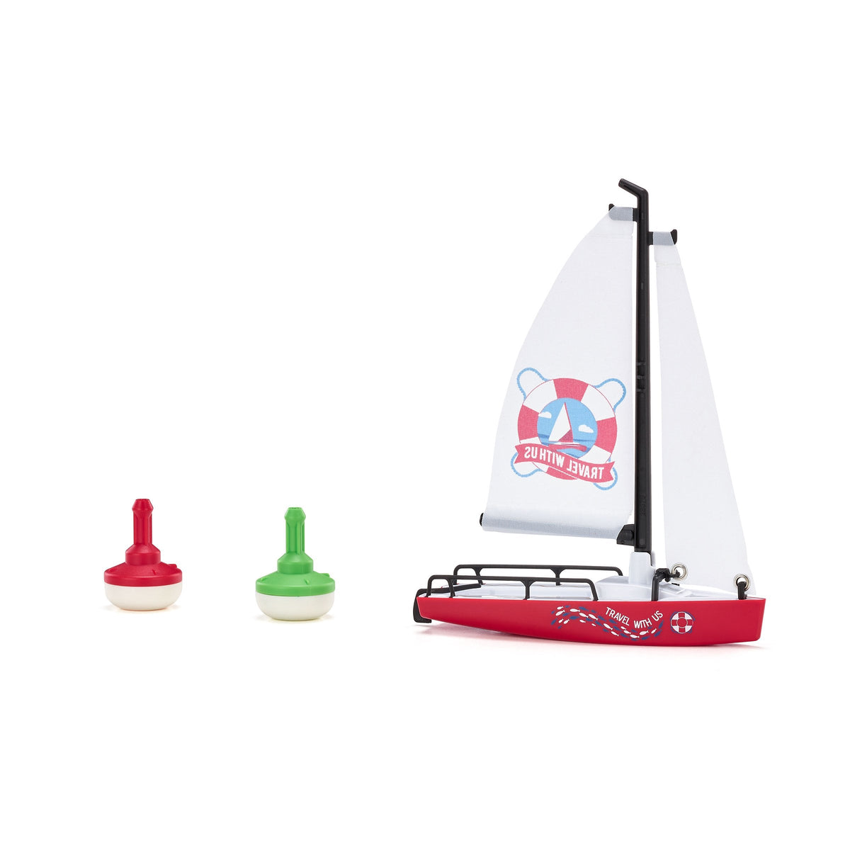 Siku Sailboat With Two Bouys-SKU1752-Animal Kingdoms Toy Store