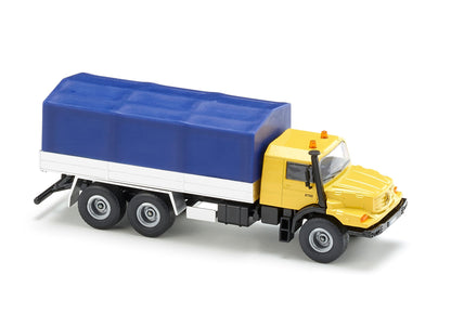 Siku 1:50 Mercedes Zetros with Covered Tray-SKU3547-Animal Kingdoms Toy Store