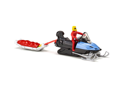Siku Snow Mobile with Rescue Sledge-SKU1684-Animal Kingdoms Toy Store
