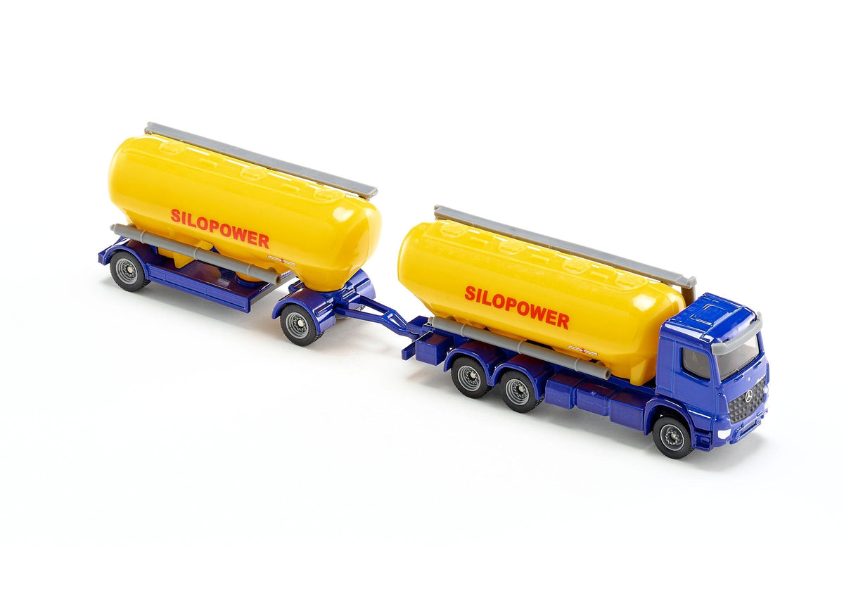Siku 1:87 Mercedes Actros Silo Truck-SKU1809-Animal Kingdoms Toy Store