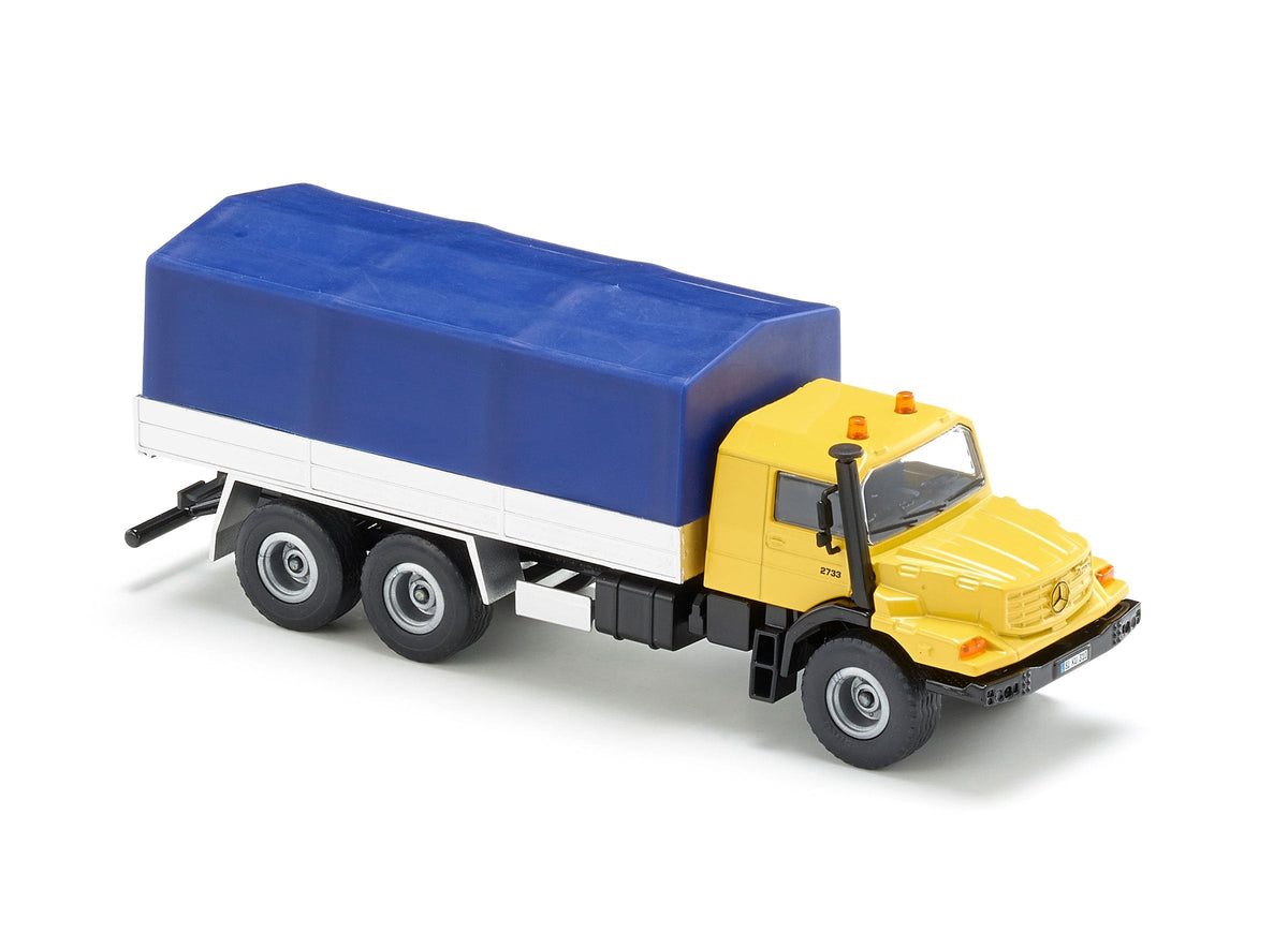 Siku 1:50 Mercedes Zetros with Covered Tray-SKU3547-Animal Kingdoms Toy Store