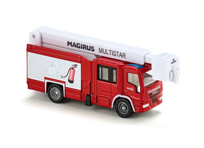Siku 1:87 Magrius Multistar Fire Truck-SKU1749-Animal Kingdoms Toy Store
