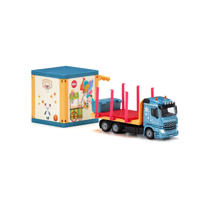 Siku 1:50 Mercedes Actros Prefab House Transporter-SKU3562-Animal Kingdoms Toy Store