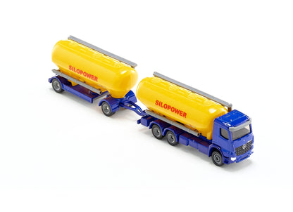 Siku 1:87 Mercedes Actros Silo Truck-SKU1809-Animal Kingdoms Toy Store