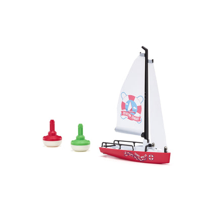 Siku Sailboat With Two Bouys-SKU1752-Animal Kingdoms Toy Store