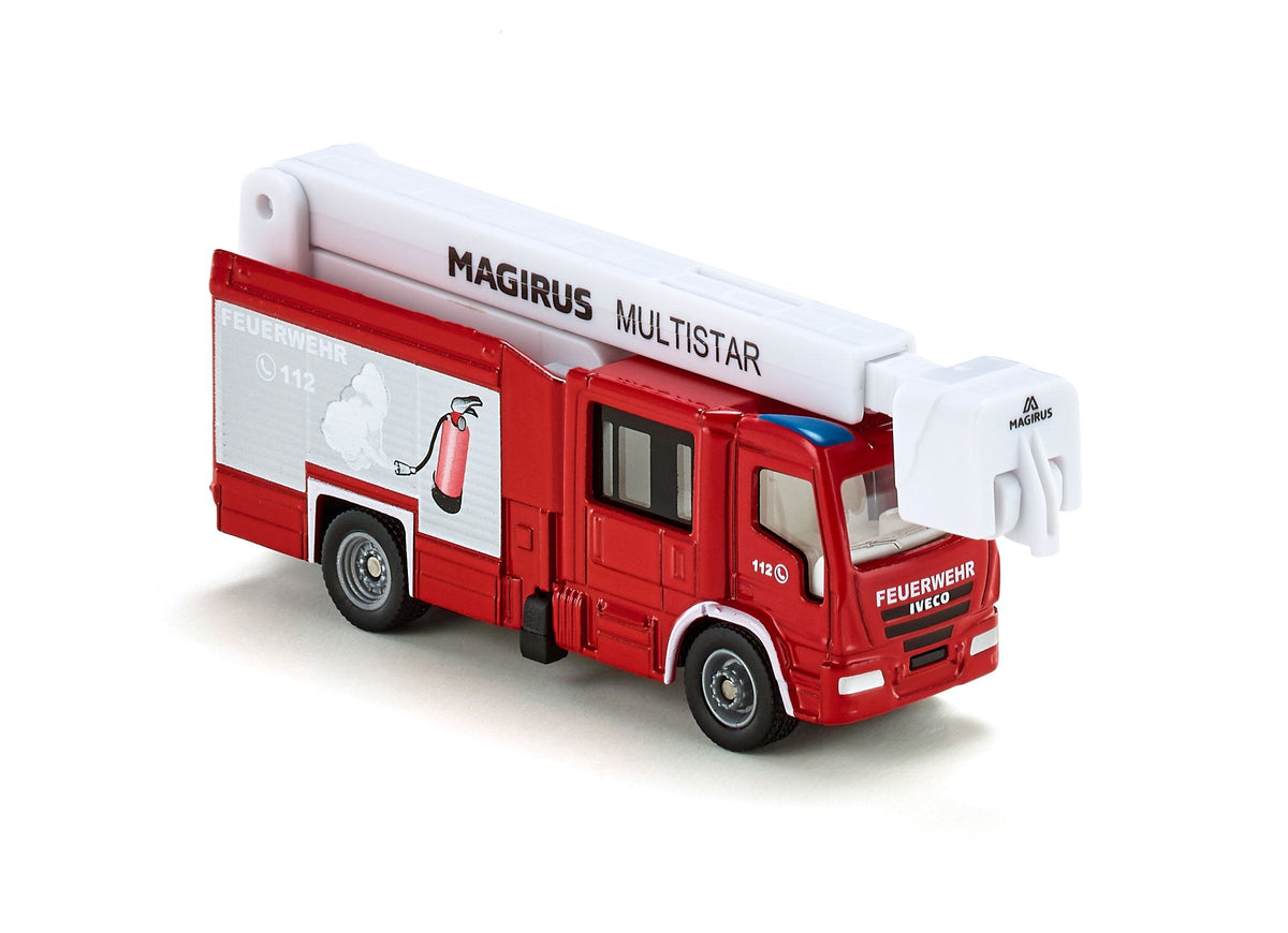 Siku 1:87 Magrius Multistar Fire Truck-SKU1749-Animal Kingdoms Toy Store