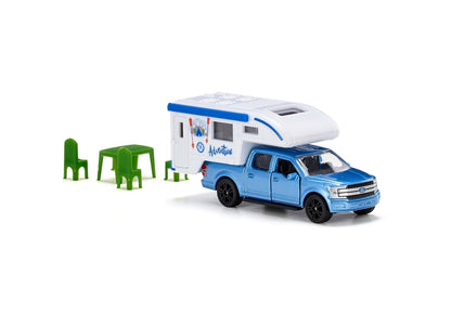 Siku Ford F150 Pick Up Camper-SKU1693-Animal Kingdoms Toy Store
