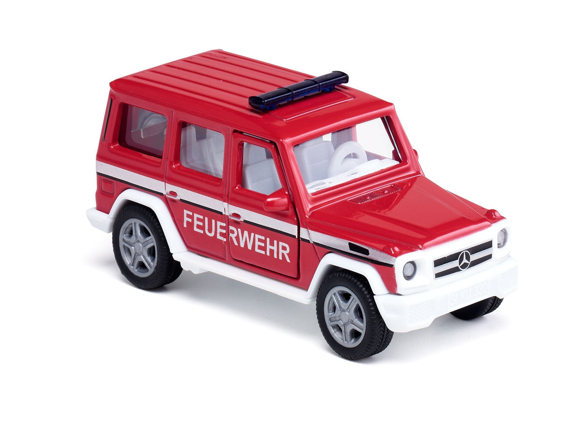 Siku 1:50 Mercedes G65 AMG - 'Feuerwehr'-SKU2306-Animal Kingdoms Toy Store