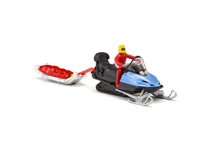 Siku Snow Mobile with Rescue Sledge-SKU1684-Animal Kingdoms Toy Store