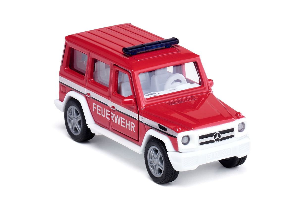 Siku 1:50 Mercedes G65 AMG - 'Feuerwehr'-SKU2306-Animal Kingdoms Toy Store