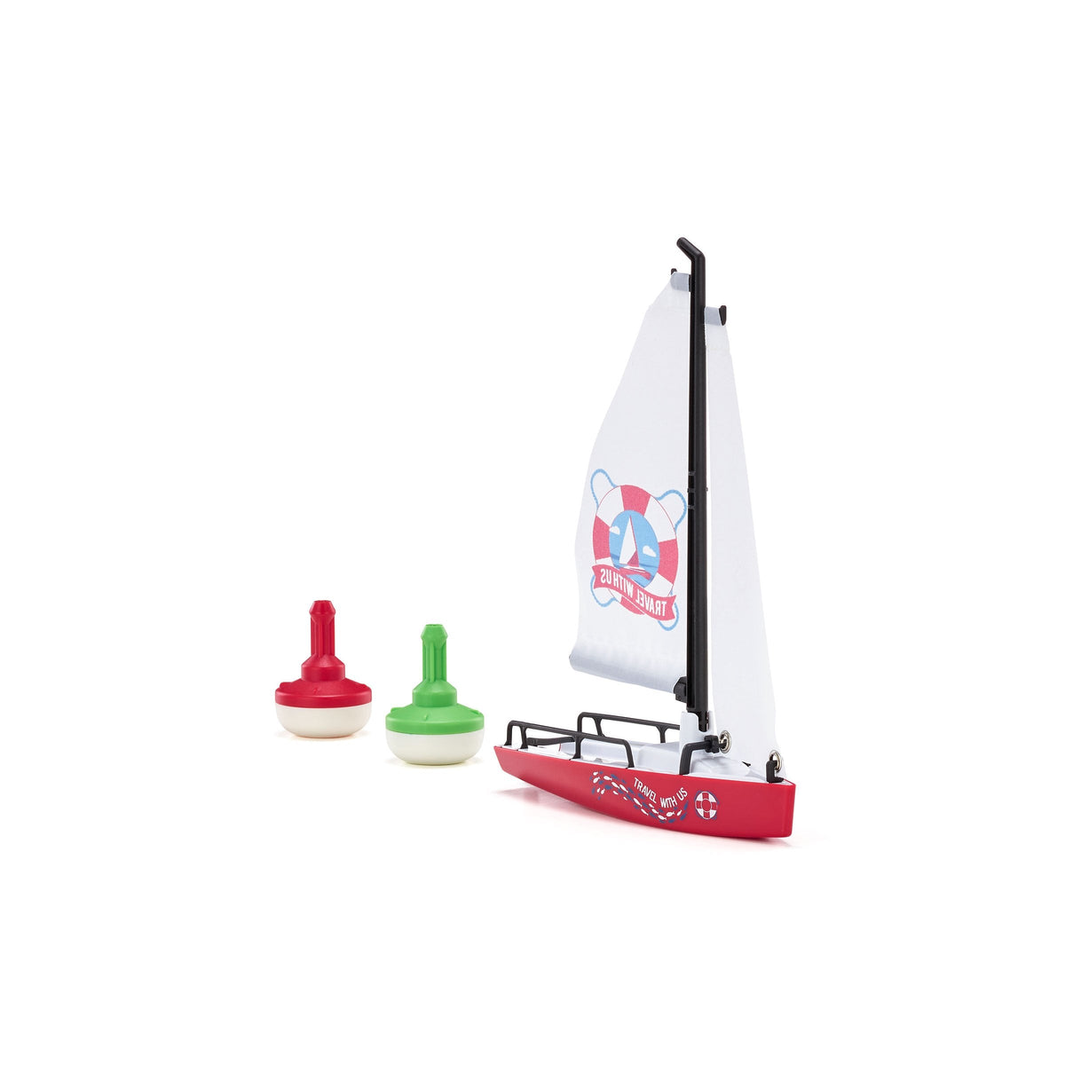 Siku Sailboat With Two Bouys-SKU1752-Animal Kingdoms Toy Store