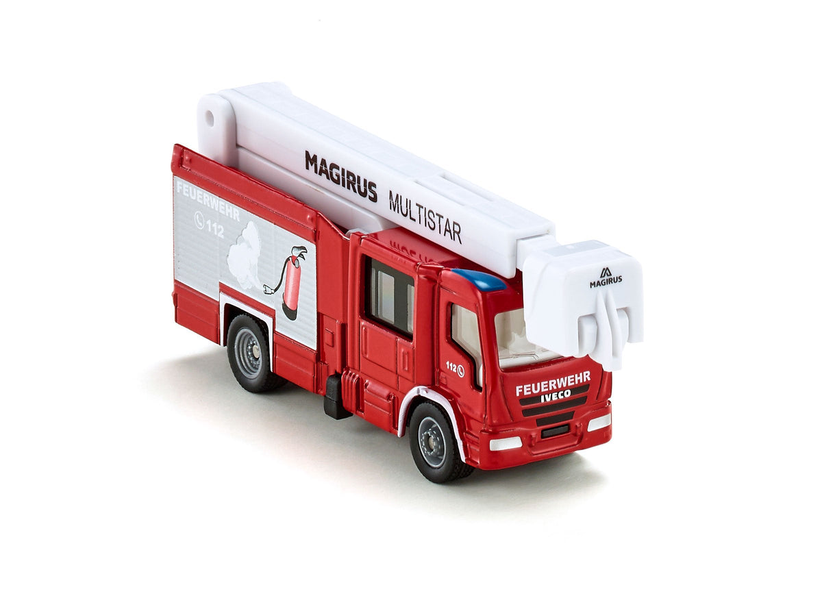 Siku 1:87 Magrius Multistar Fire Truck-SKU1749-Animal Kingdoms Toy Store